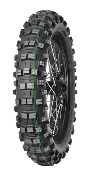 140/80 -18 70M TT TERRA FORCE-EF PRO SUPER SOFT 2 GREEN & PURPLE (R) 